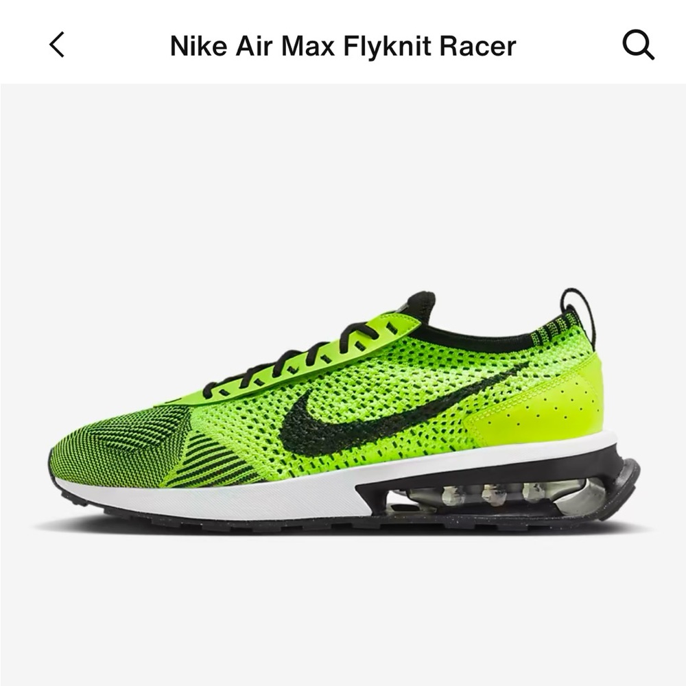 BNIB Nike Air Max FlyKnit Racer Mens 9.5